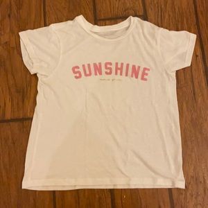 Super cute sunshine spiritual gangster tee!!!